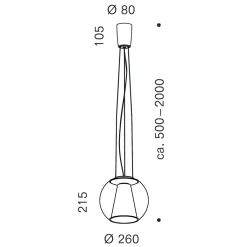 Discount Draft Suspension Rope S LED Pendelleuchte Pendelleuchten|Schlafzimmer