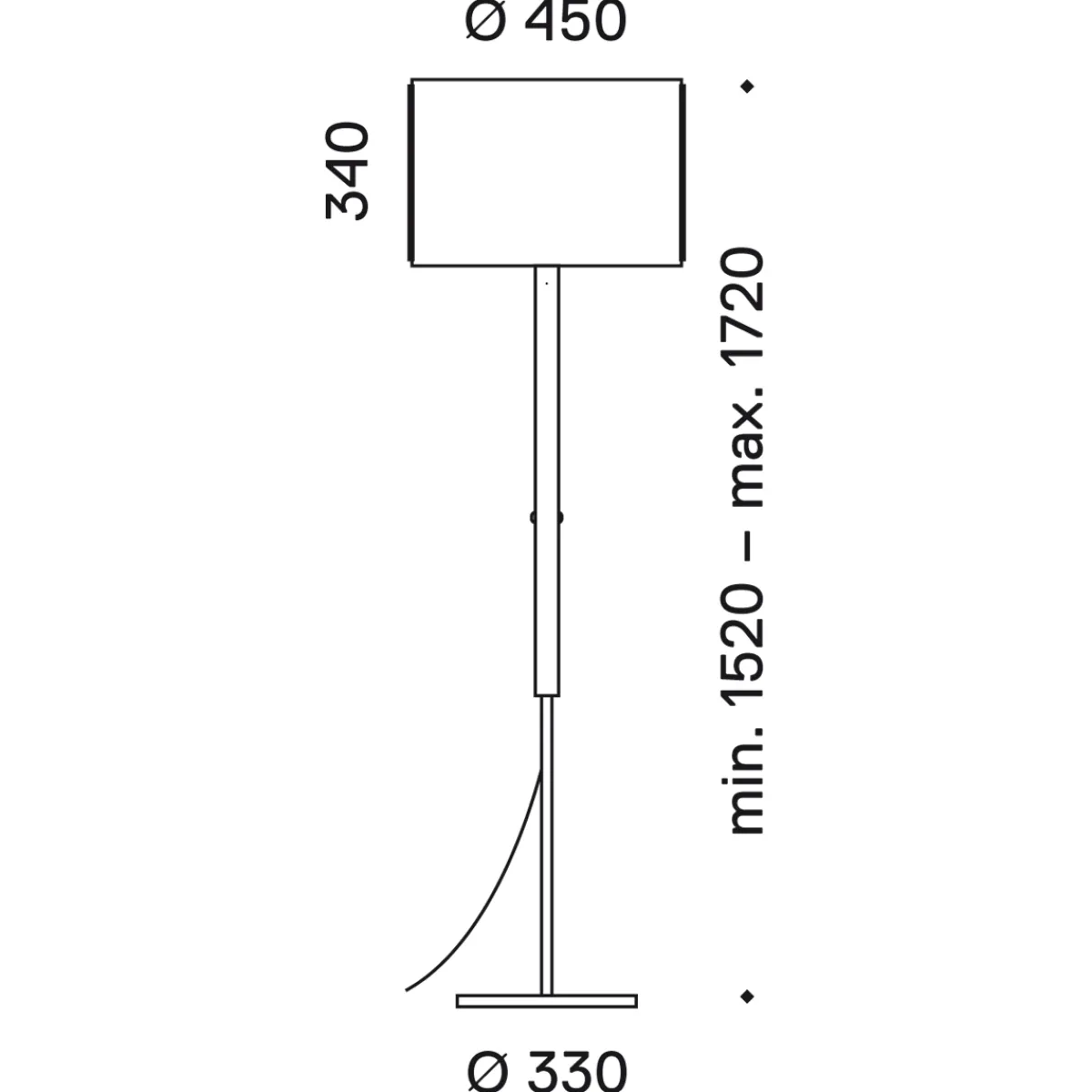 Best Jones Floor L LED Stehleuchten|Schlafzimmer