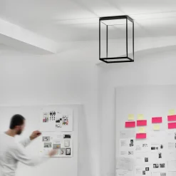 Clearance Reflex² Ceiling M 450 Tunable White LED Deckenleuchte, schwarz Arbeitszimmer|Büros