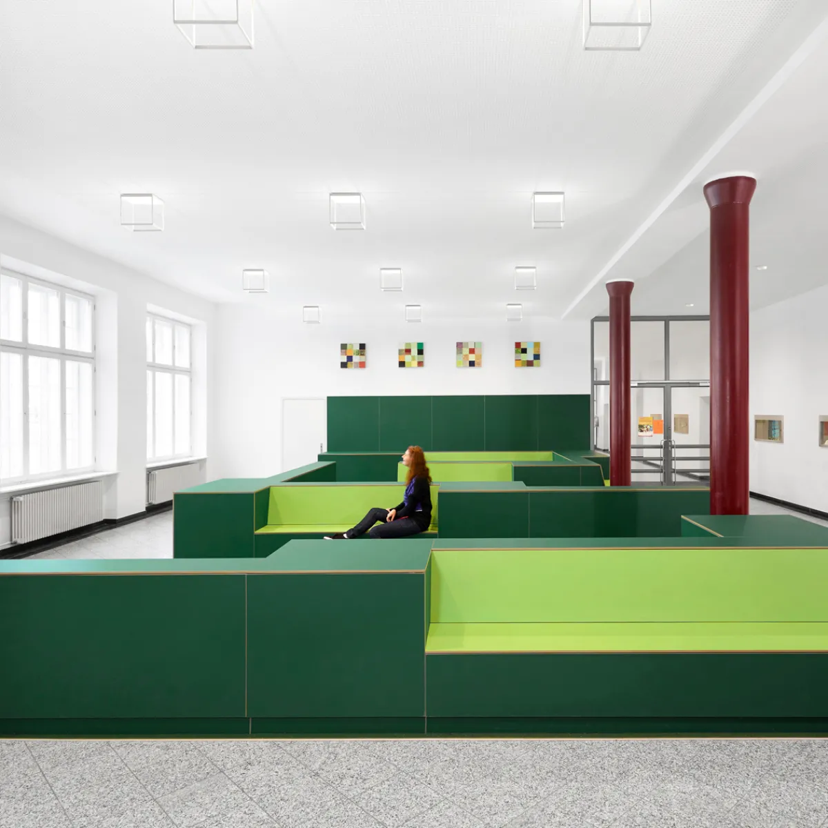 Online Reflex² Ceiling M 300 Tunable White LED Deckenleuchte, weiß Arbeitszimmer|Büros