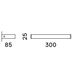 Hot SML² 300 Wall LED Treppen|Wandleuchten