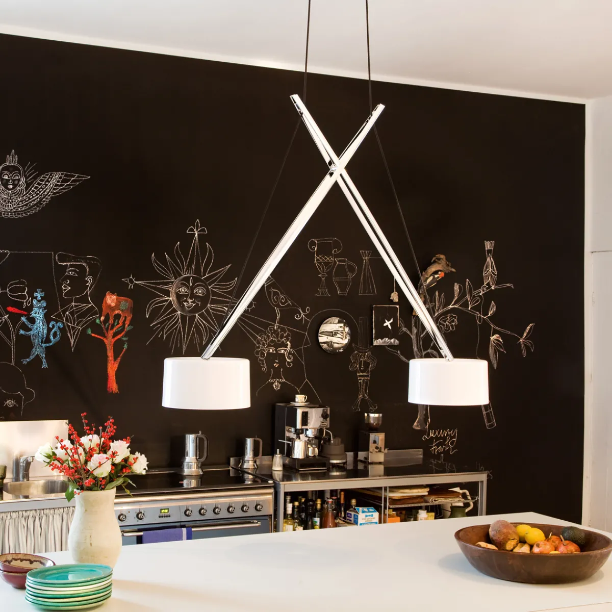 Best Twin LED Suspension Essbereiche|Pendelleuchten