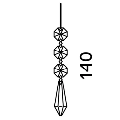 Discount Zoom XL Crystal Anhänger Leuchtenzubehör