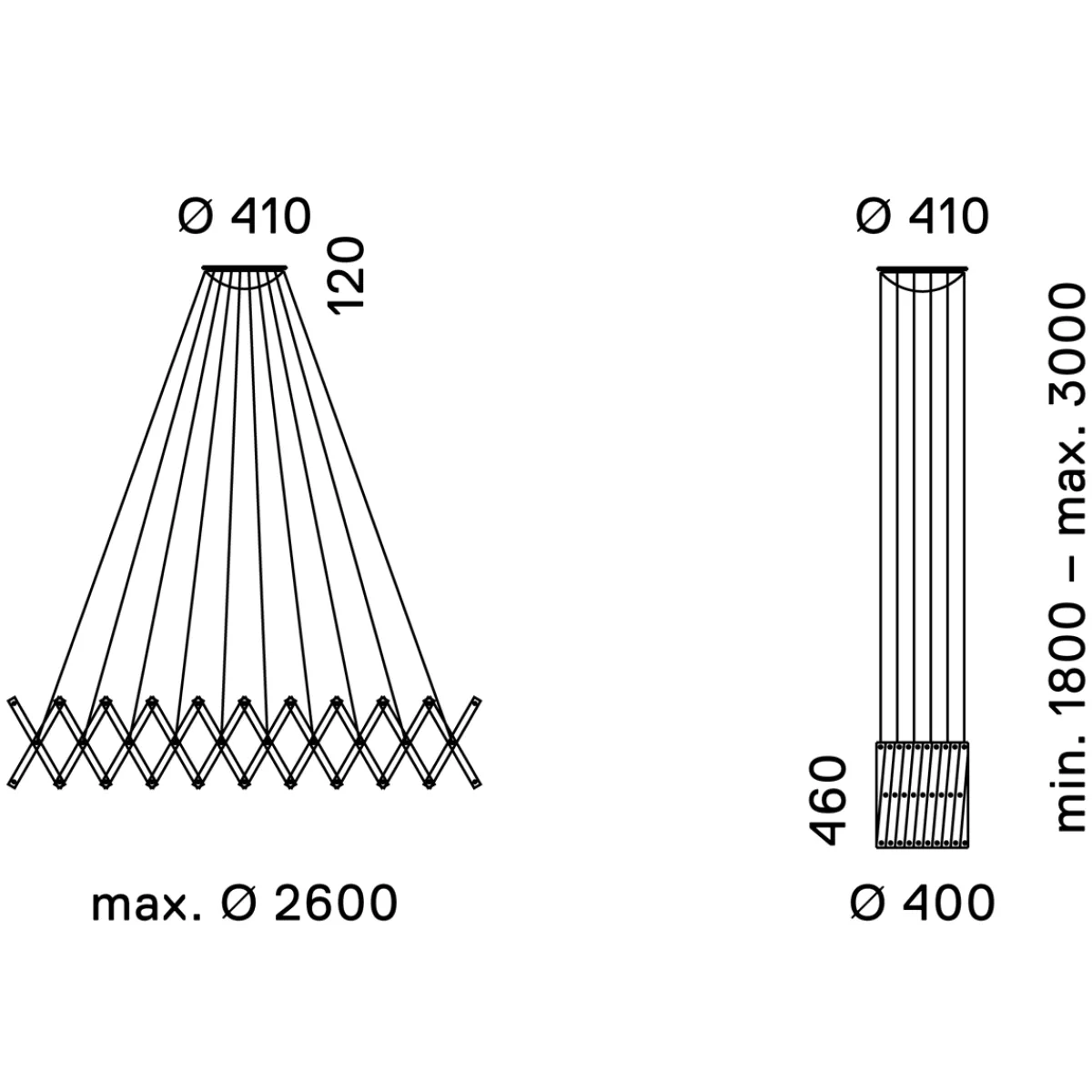 Outlet Zoom XL Pendelleuchte Pendelleuchten