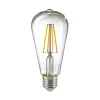 LED Filament Edison Lampe E27 klar, 7 W, 2700 K, dimmbar E27|Dekorative Leuchtmittel