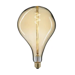 Sale LED Filament Giantlampe Drop E27 Gold, 5 W, 1800 K, dimmbar E27|Dekorative Leuchtmittel