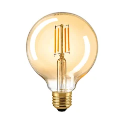 Sale LED Filament Globelampe E27 Gold, 7 W, 2500 K, dimmbar E27|Led-Lampen
