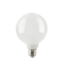 Clearance LED Filament Globelampe E27 opal, 9 W, 2700 K, dimmbar E27|Led-Lampen