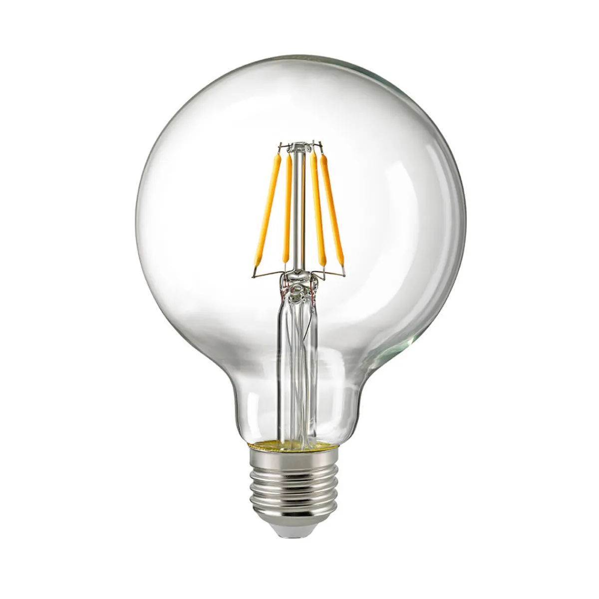 Online LED Filament Globelampe E27 klar, 9 W, 2700 K, dimmbar E27|Led-Lampen