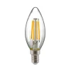 Outlet LED Filament Kerze E14 klar, 5 W, 2700 K, dimmbar E14|Led-Lampen