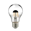Hot LED Filament Kopfspiegellampe E27 Silber, 8,5 W, 2700 K, dimmbar E27|Led-Lampen