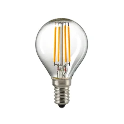 Outlet LED Filament Kugellampe E14 klar, 2,5 W, 2700 K, dimmbar E14|Led-Lampen