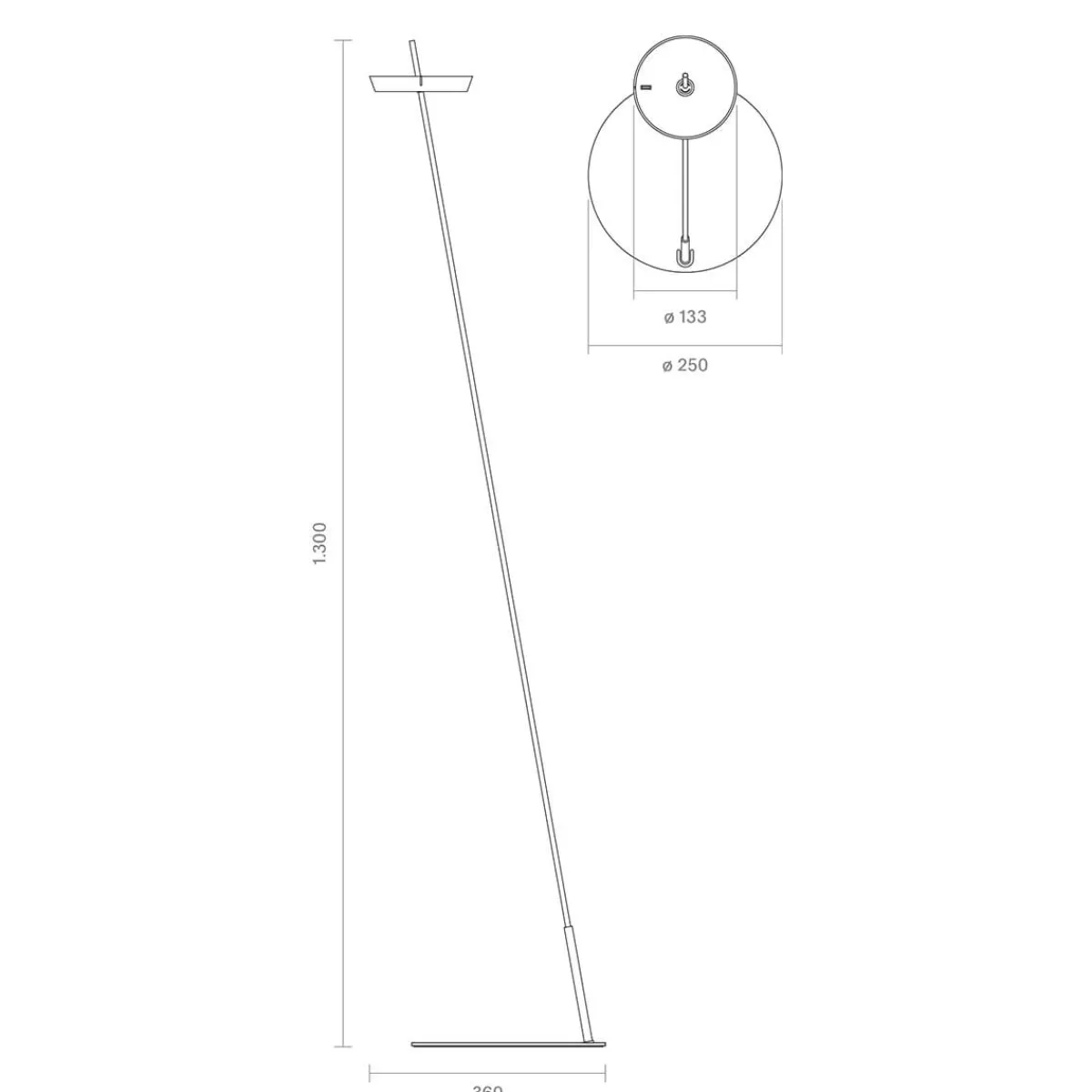 Clearance Mahina LED Akku-Stehleuchte, Flex-Mood Schlafzimmer|Stehleuchten