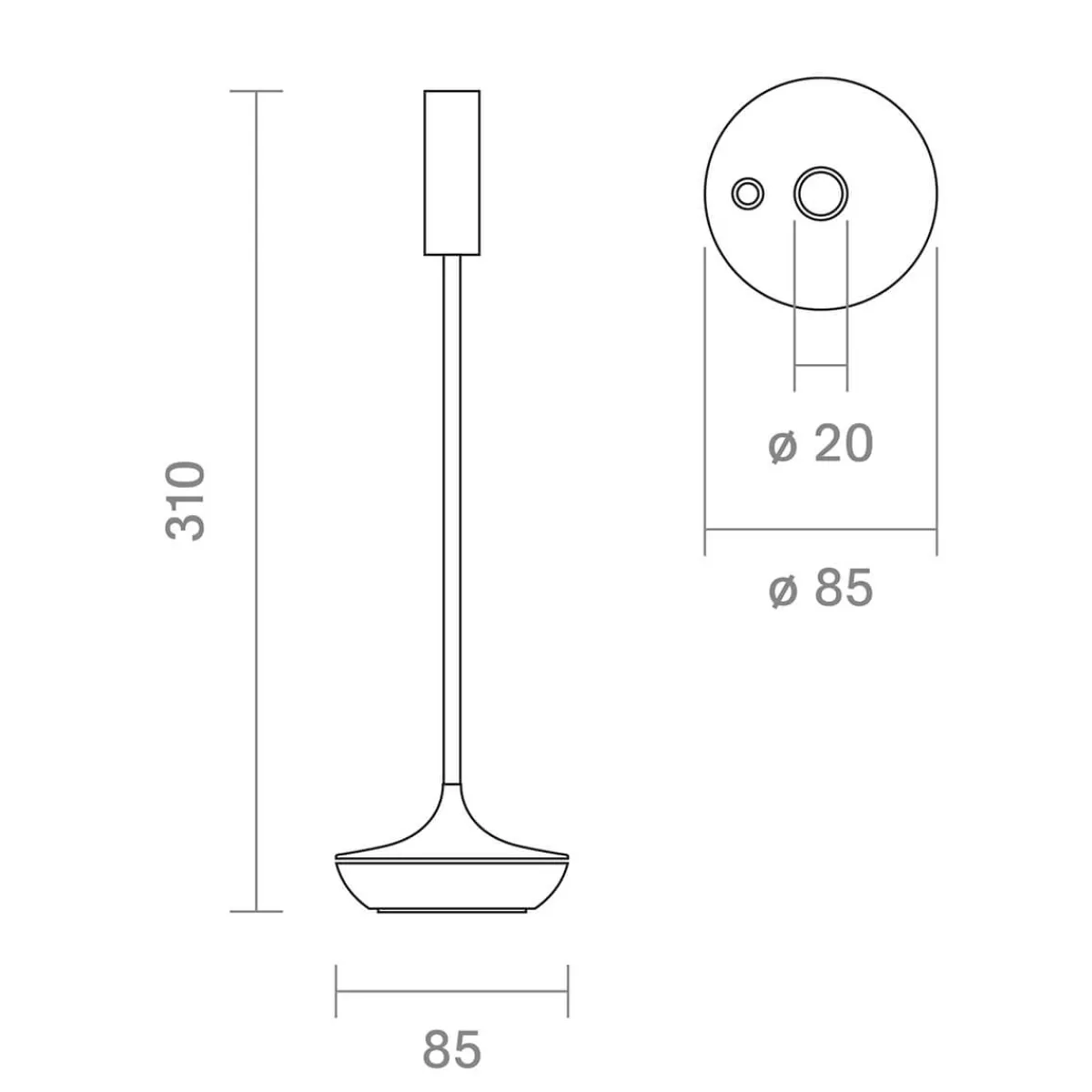 Sale Nucandle LED Akkuleuchte Kerzen & Windlichter|Kerzen & Windlichter