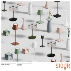 Outlet Nuflair LED Akkuleuchte & Vase Dekoration|Gastronomie