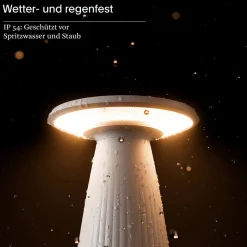 Outlet Nuflair LED Akkuleuchte & Vase Dekoration|Gastronomie