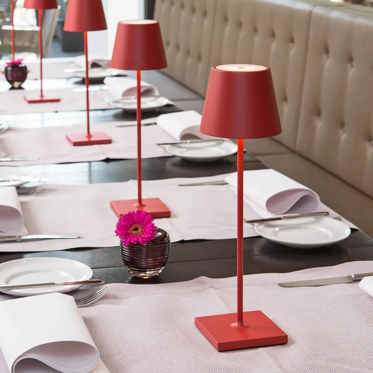 Clearance Nuindie LED Akkuleuchte, Flex-Mood Gastronomie|Terrassen