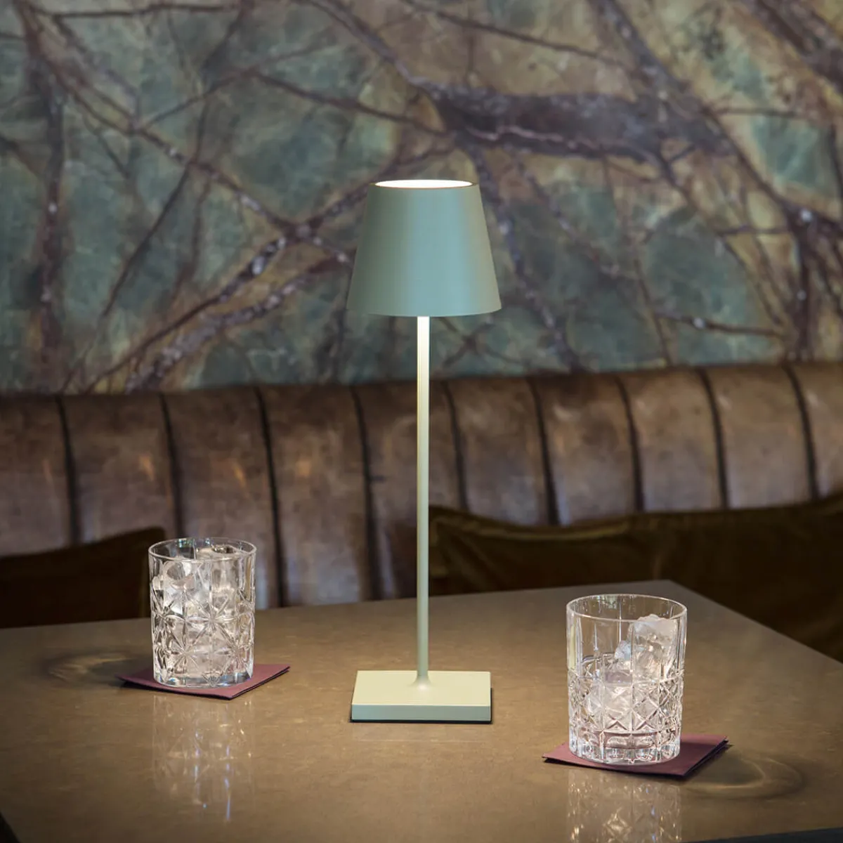 Clearance Nuindie LED Akkuleuchte, Flex-Mood Gastronomie|Terrassen