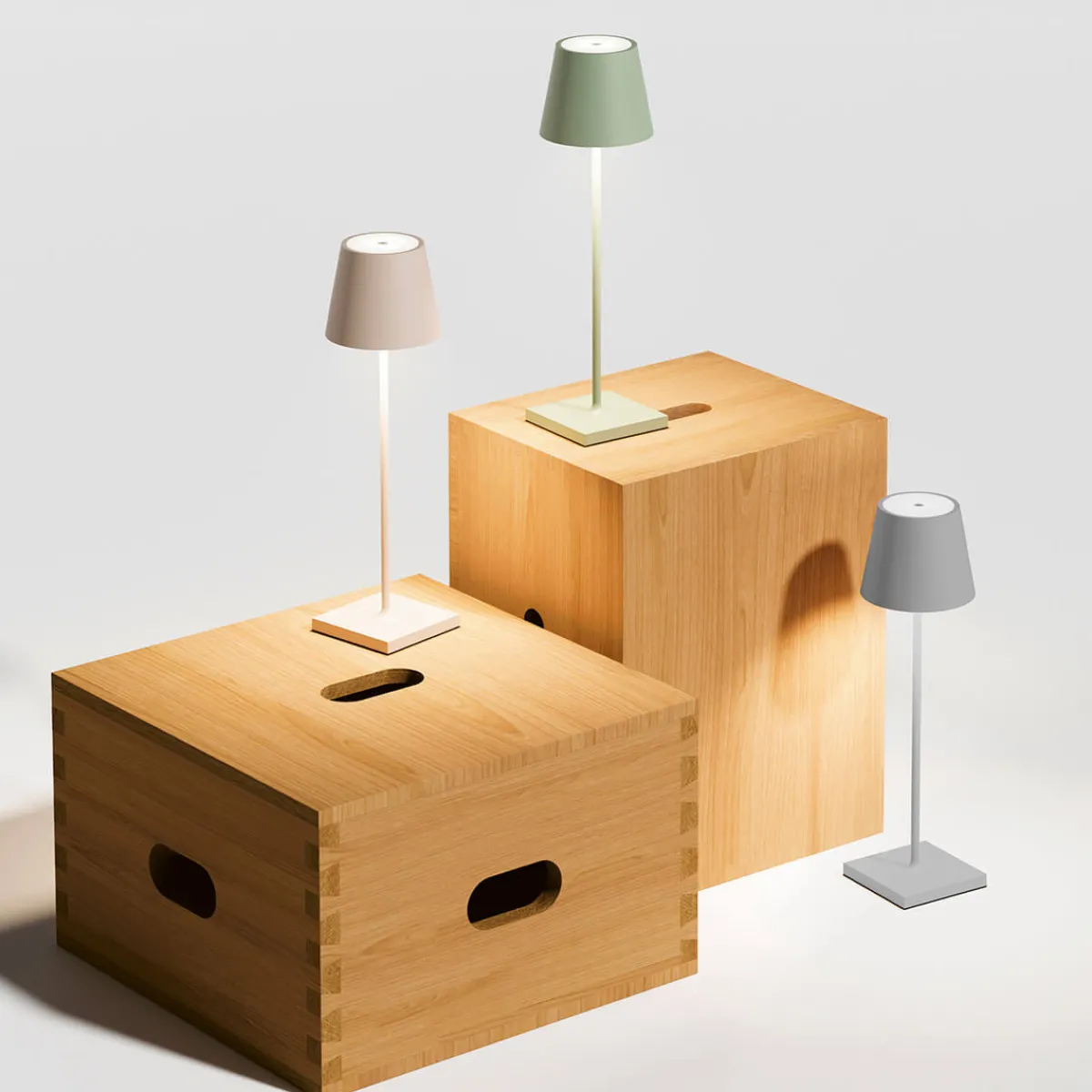 Clearance Nuindie LED Akkuleuchte, Flex-Mood Gastronomie|Terrassen