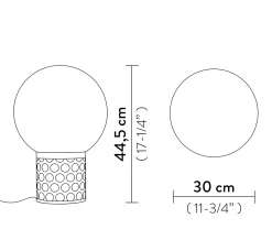 Atmosfera Table Medium Tischleuchten|Schlafzimmer