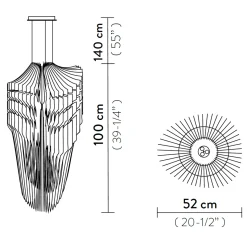 Best Avia Edition Suspension Medium Pendelleuchten|Wohnzimmer