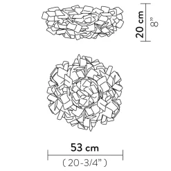 Hot Clizia Mama non Mama Ceiling / Wall Medium Hotellerie|Wohnzimmer