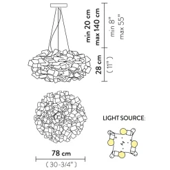 Best Clizia Mama non Mama Suspension Large Wohnzimmer|Schlafzimmer