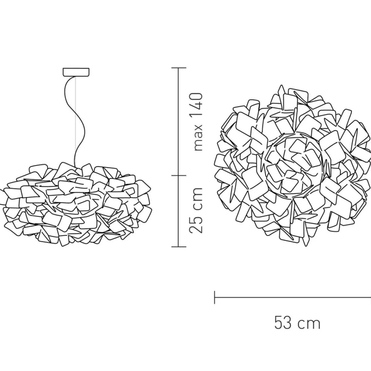 Online Clizia Suspension Wohnzimmer|Schlafzimmer