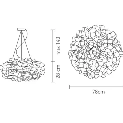 Online Clizia Suspension Large Wohnzimmer|Schlafzimmer