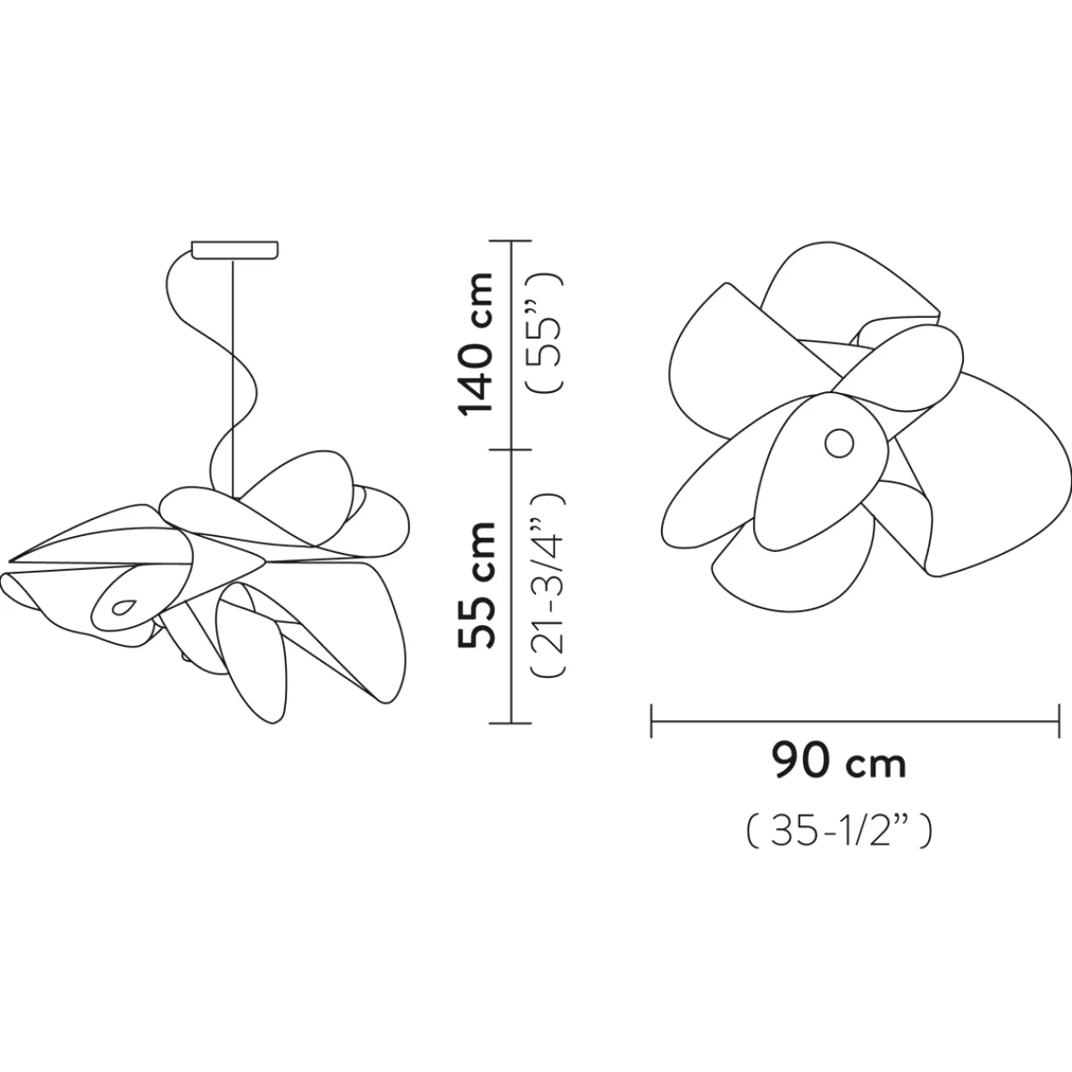 Online La Belle etoile LED Suspension Hotellerie|Wohnzimmer