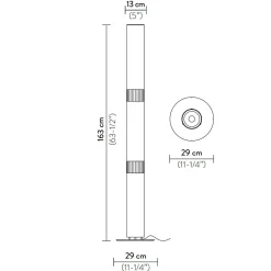 La Lollo Floor, 1. Generation Stehleuchten|Schlafzimmer
