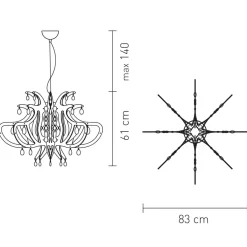 Discount Medusa Suspension, Rückläufer Pendelleuchten|Wohnzimmer