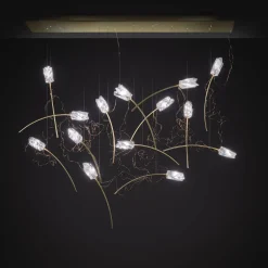 Outlet Tulip 14 Linear LED Suspension Hotellerie|Gastronomie