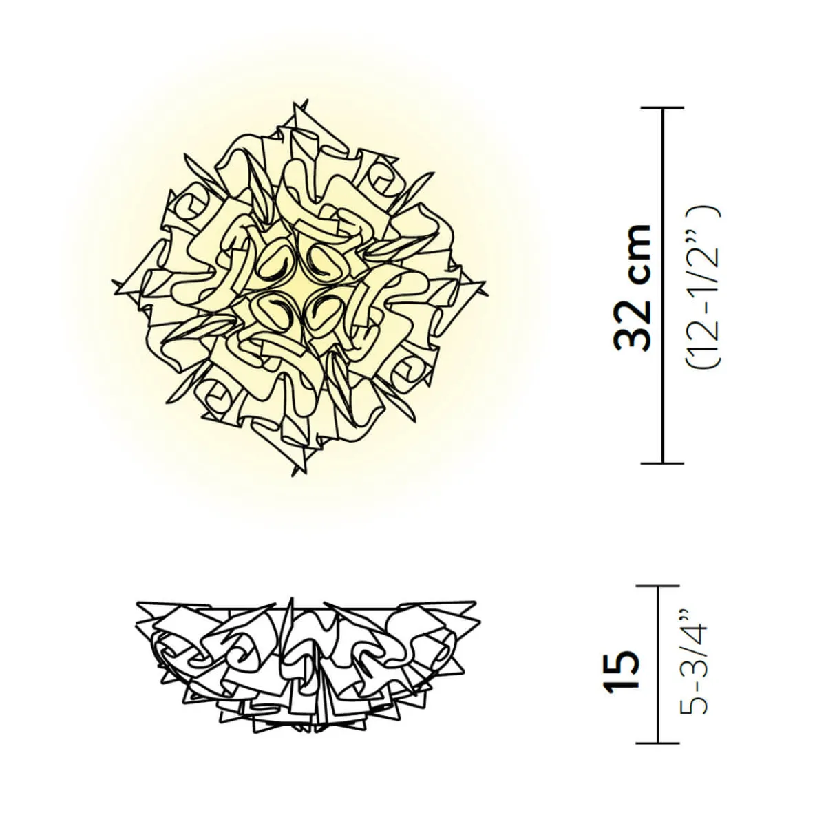 New Veli Ceiling / Wall Mini Wandleuchten|Deckenleuchten