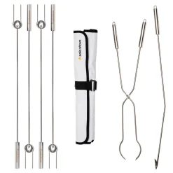 Online Grillspieße & Werkzeug Bundle Feuerkörbe & Feuerschalen|Grills & Pizzaöfen