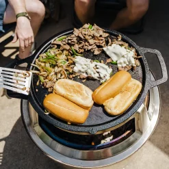 New Gusseisen-Plancha für Bonfire & Yukon Feuerkörbe & Feuerschalen|Grills & Pizzaöfen