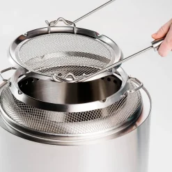 Hot Ranger 2.0 Feuerschale mit Standfuß & Surround, Premium-Set Gartenmöbel|Feuerkörbe & Feuerschalen