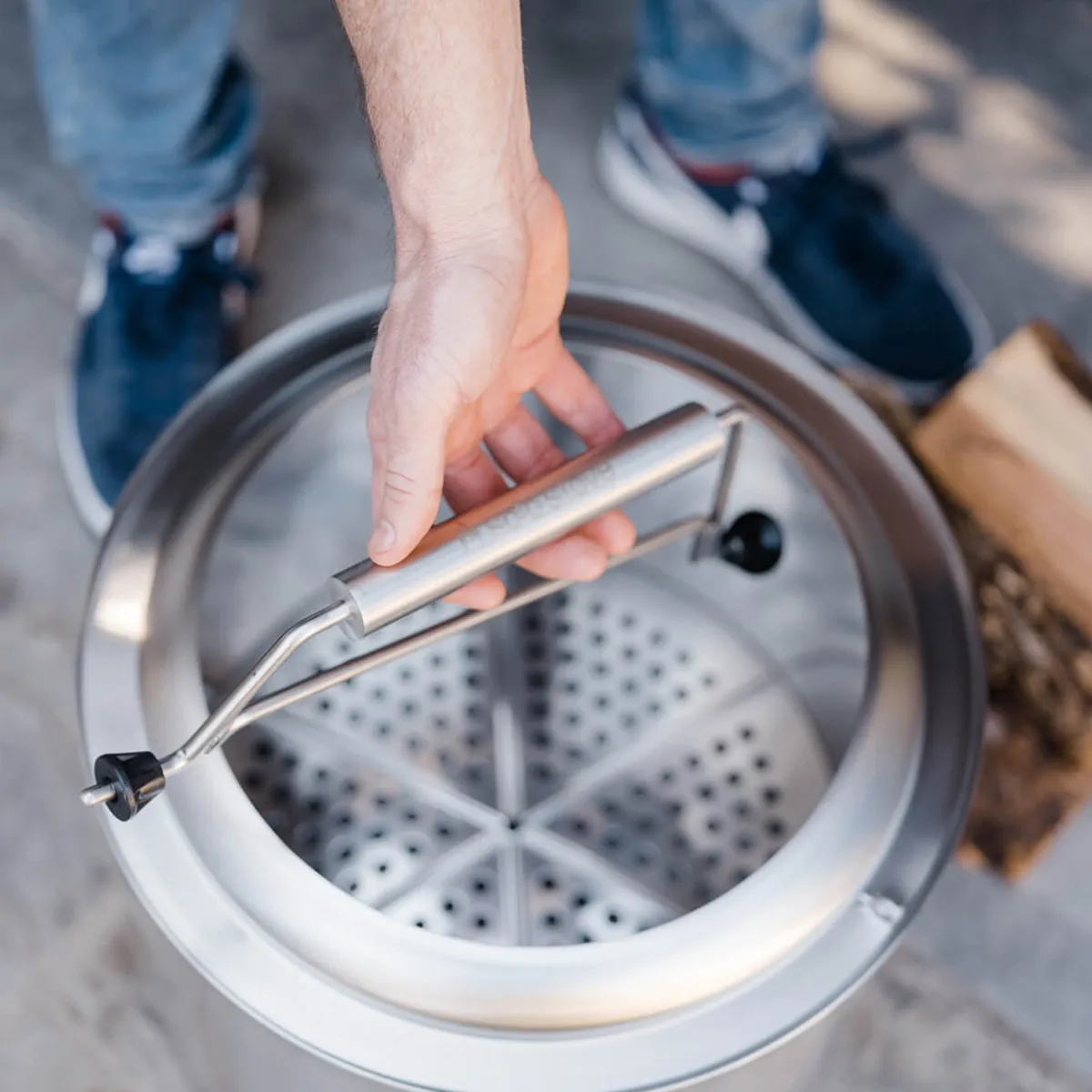 Discount Ranger Tragegriff Feuerkörbe & Feuerschalen