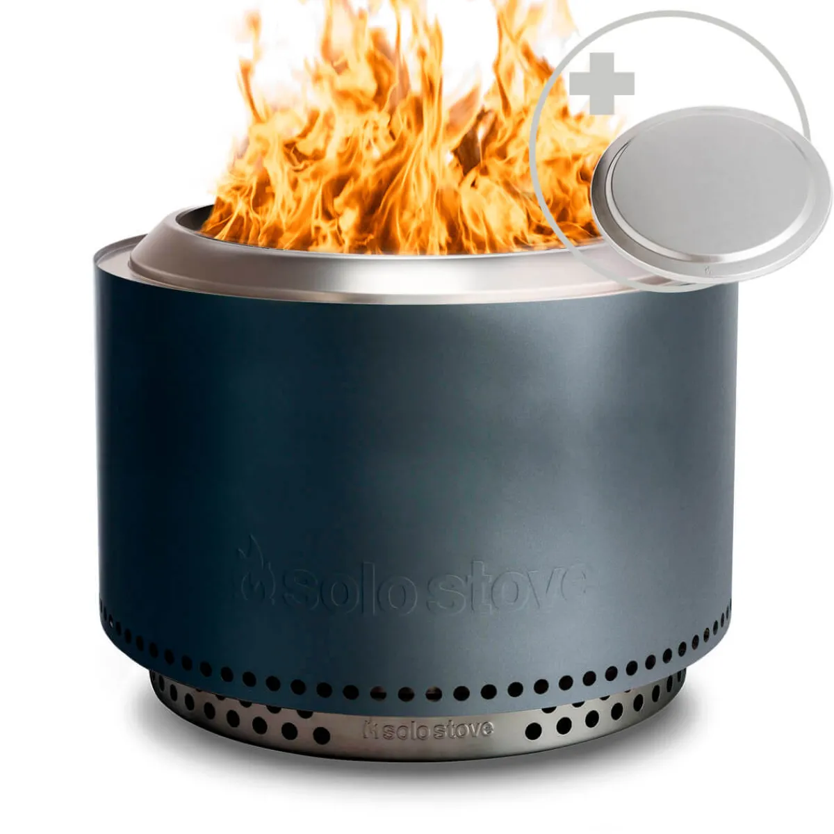 Online Yukon 2.0 Feuerschale mit Standfuß, inkl. Deckel Feuerkörbe & Feuerschalen