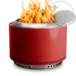 Online Yukon 2.0 Feuerschale mit Standfuß, inkl. Deckel Feuerkörbe & Feuerschalen