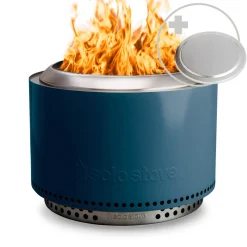 Online Yukon 2.0 Feuerschale mit Standfuß, inkl. Deckel Feuerkörbe & Feuerschalen