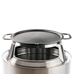 Yukon Gusseisen-Plancha mit Aufsatz Feuerkörbe & Feuerschalen|Grills & Pizzaöfen