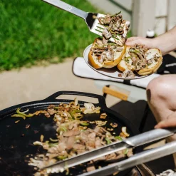 Yukon Gusseisen-Plancha mit Aufsatz Feuerkörbe & Feuerschalen|Grills & Pizzaöfen