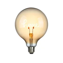 Sale Home LED Filament Globelampe E27 Amber, 1,5 W, 2000 K E27|Dekorative Leuchtmittel