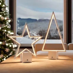 Hot Lucy 2.0 LED Akkuleuchte, Höhe: 34 cm Weihnachtsbeleuchtung|Dekoration