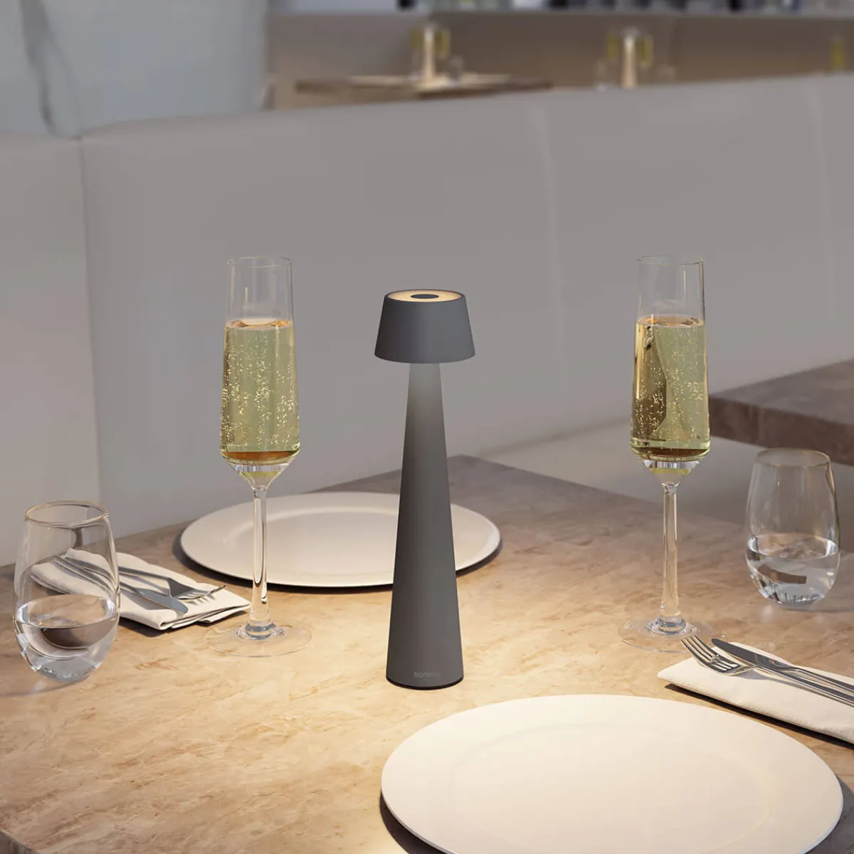 Clearance Mono LED Akkuleuchte Hotellerie|Terrassen