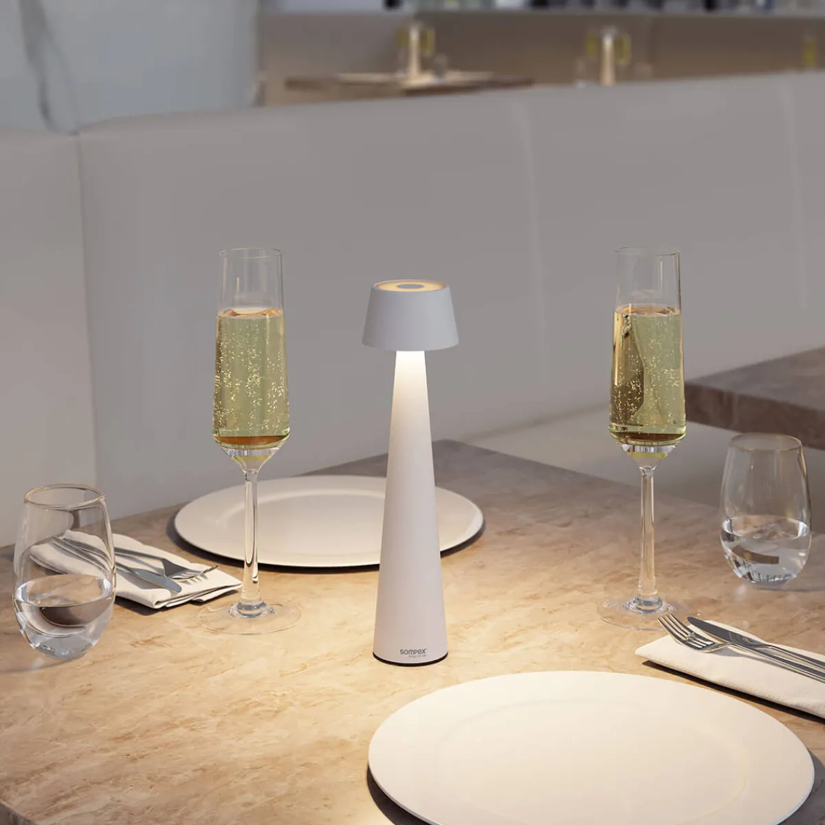 Clearance Mono LED Akkuleuchte Hotellerie|Terrassen