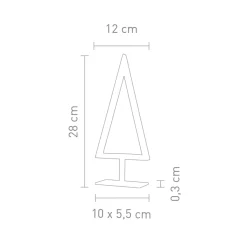 Pine-S LED Tischleuchte Weihnachtsbeleuchtung|Dekoration