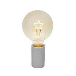 Best Stern LED Filament Globelampe E27 Amber, 1,5 W, 2000 K Weihnachtsbeleuchtung|E27