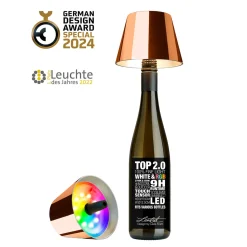 Hot Top 2.0 RGB LED Akkuleuchte & Flaschenaufsatz Gadgets & Technik|Dekoration